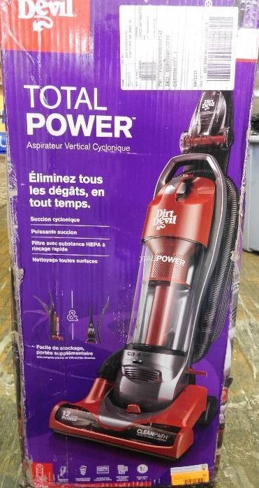 Dirt Devil Total Cyclonic Vac Black