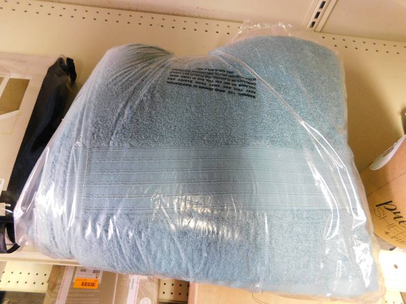 AlcoveFastDry10pcBathTowelSet Arctic Blue