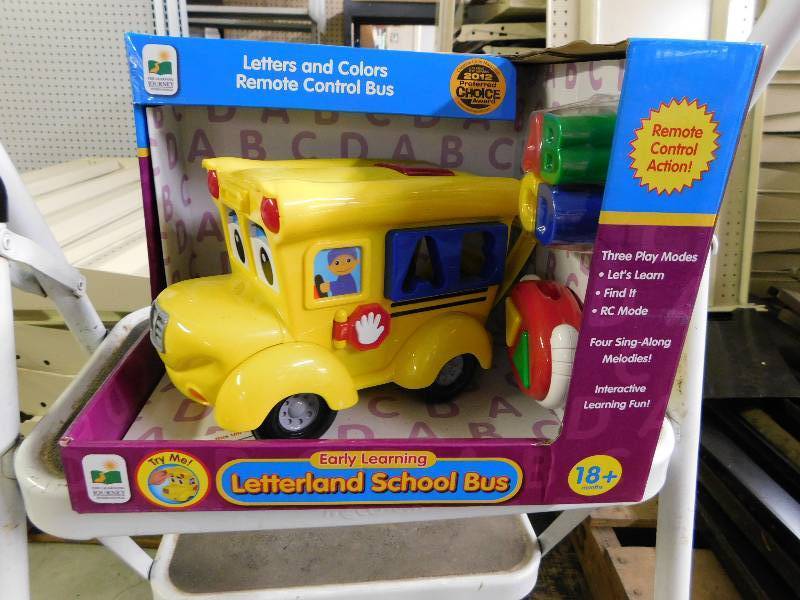 School Bus Shape Sorter RC Multi