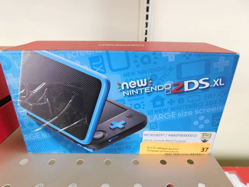 2DS XL Console-BlackTurqoise