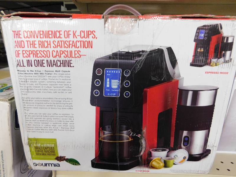 Gourmia K-CupEspresso Multi C Red