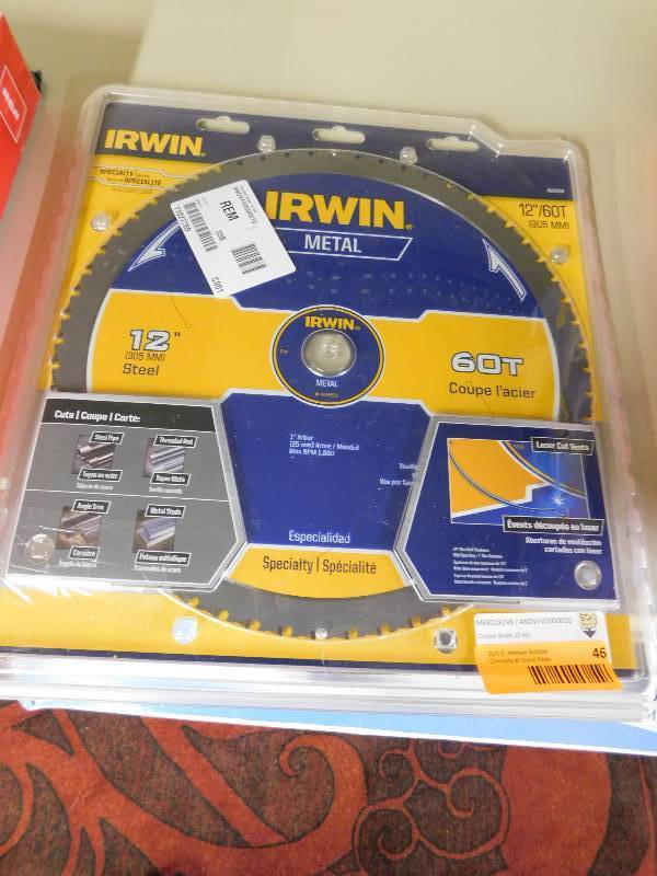 IRWIN Circular Blade 12, MSRP $119.99