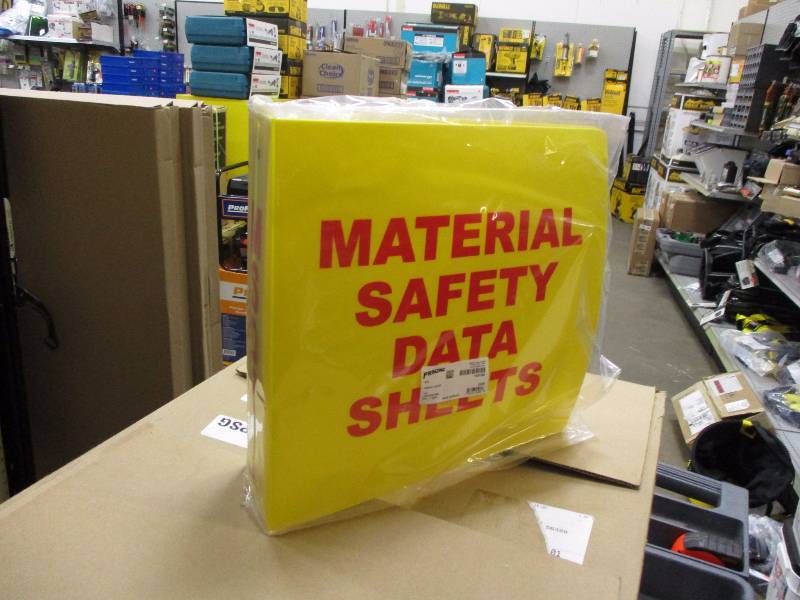 MSDS Binders