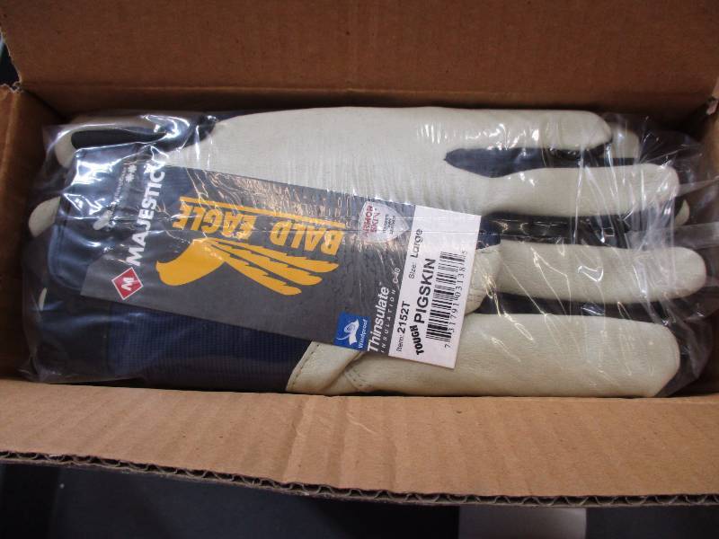 Large Winter Pigskin Gloves