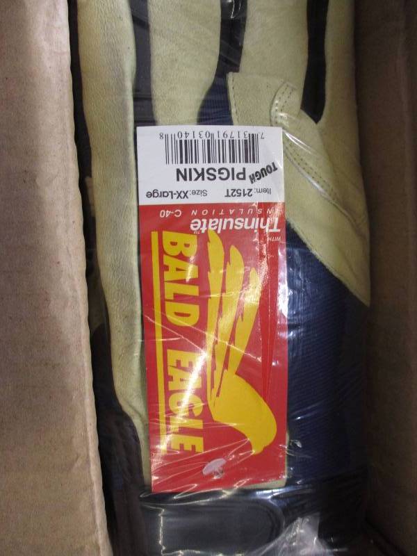 XXL Winter Pigskin Gloves