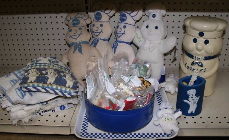 lot 54 image: Pillsbury Dough Boy Collectables and Memorabilia