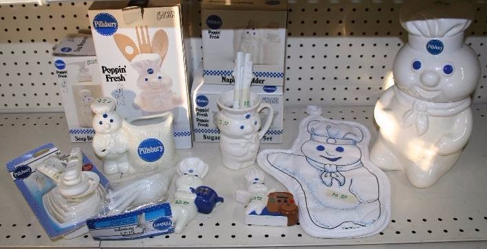 lot 55 image: Pillsbury Dough Boy Collectables and Memorabilia