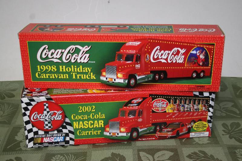 lot 116 image: Coca-Cola Semi Truck Models