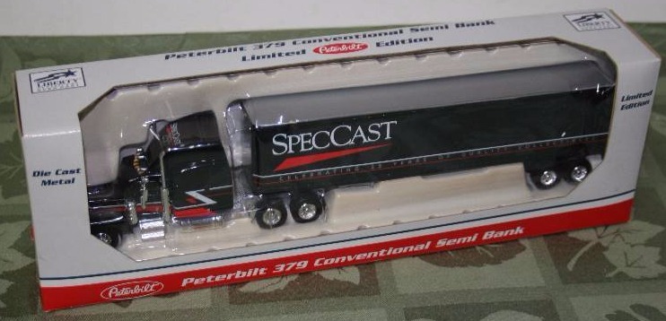 lot 126 image: Diecast Model Semi TruckCoin Bank