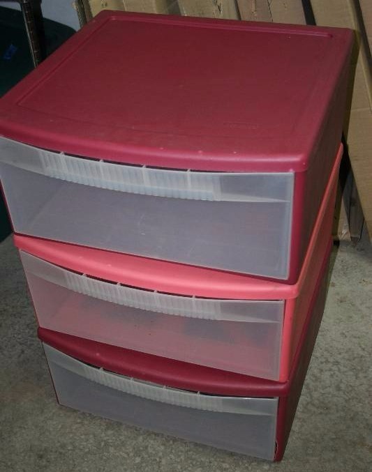 lot 180 image: Drawered Storage Containers
