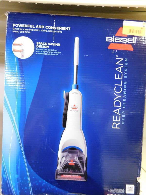 lot 84 image: Bissell Ready Clean Lightweight Deep Cleaner, MSRP $129.99