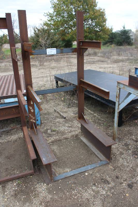 lot 177 image: 3-Tier Steel Rack