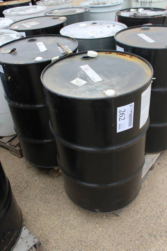 lot 262 image: Lot of (4) Metal Barrels