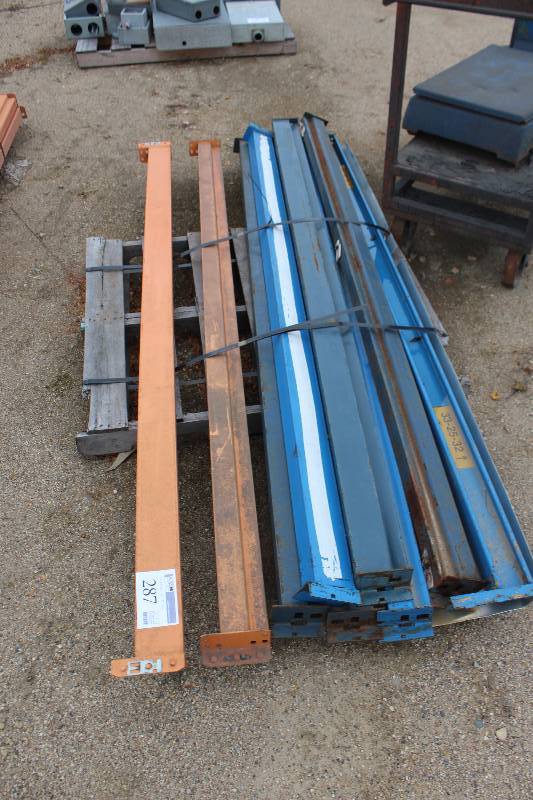 lot 287 image: Lot of (10) Pallet Racking Cross Beams