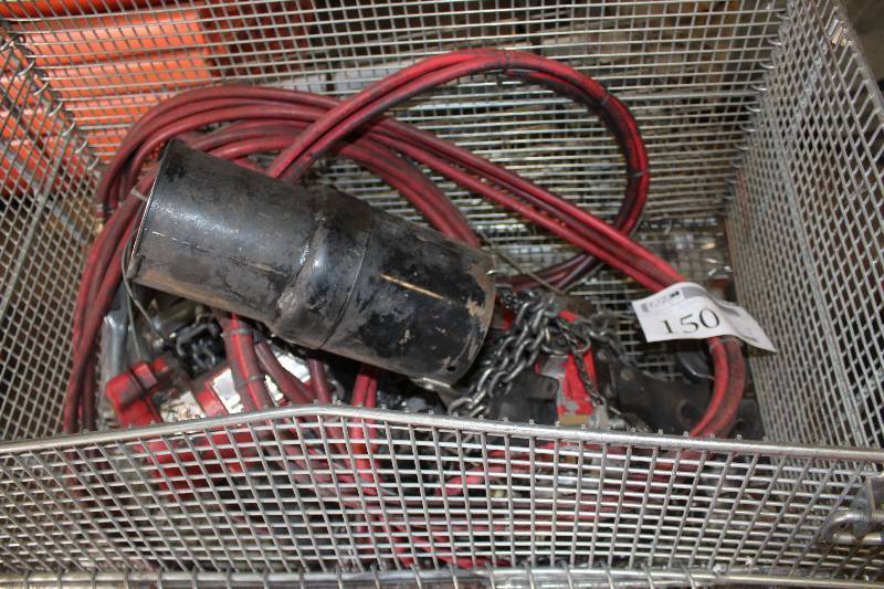 lot 150 image: Box Lot of 12-Ton ARO Hoists