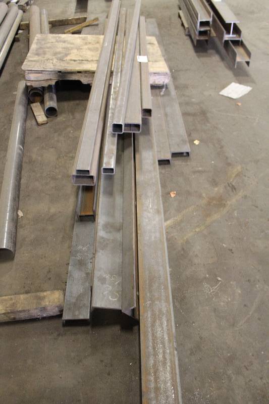 lot 135 image: Pallet Lot of Steel Beams, Channels