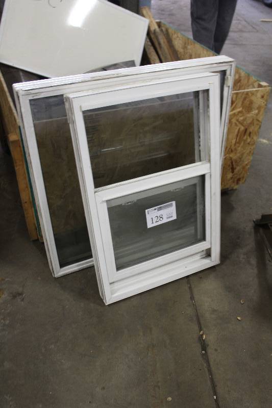 lot 128 image: Lot of (2) House Windows
