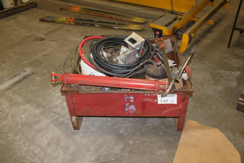 lot 148 image: Bin Lot of Misc Hardware, Tools