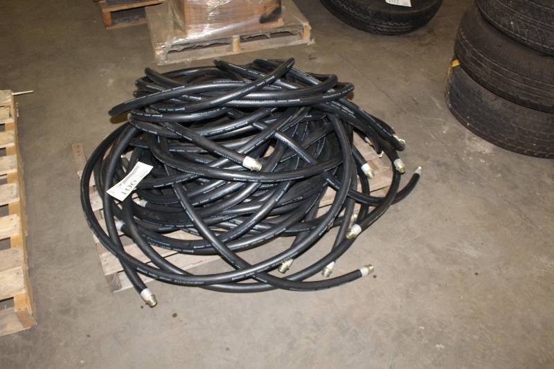 lot 106 image: Pallet Lot of (Approximately 20) Continental ContiTech Aggie Gas 144in. Static Bonded Hosing