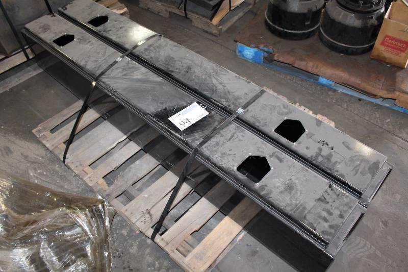lot 94 image: Pallet Lot of Steel Pillars w Access Door