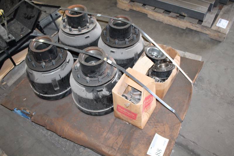lot 88 image: Pallet Lot of Trailer Axle Assembly Hardware