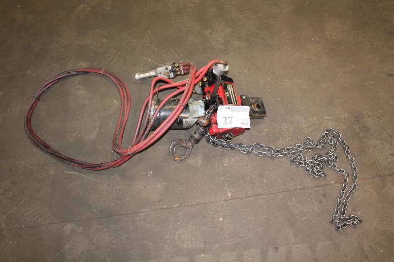 lot 27 image: ARO 12-Ton Hoist System