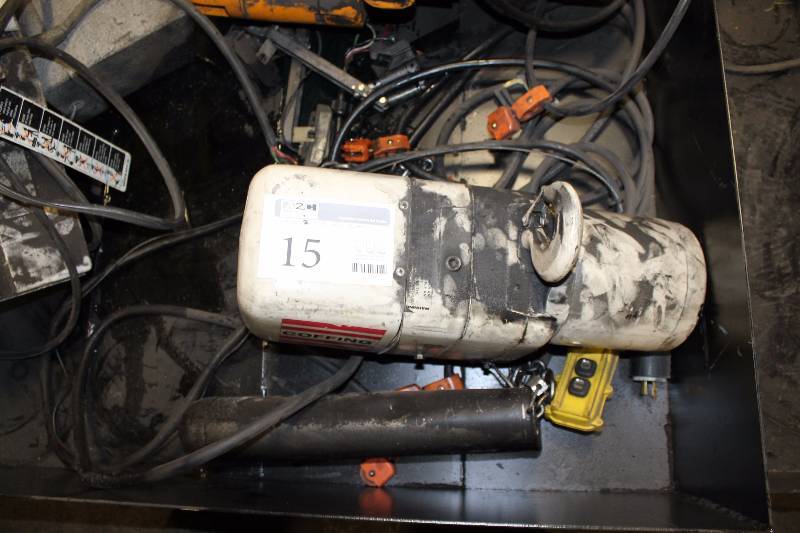 lot 15 image: Coffing 2-Ton Hoist System