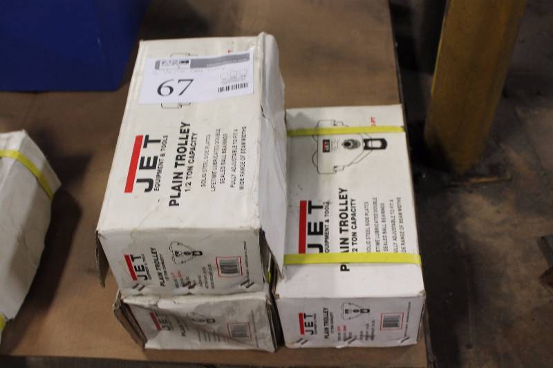 lot 67 image: Jet Equipment & Tools 12-Ton Plain Trolley