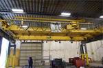 Lot of (1) 20 Ton Capacity Whiting Overhead Bridge Crane
