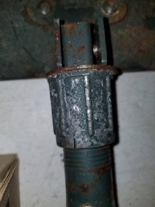 lot 55 image: Hitch pins, Shovel, and auger