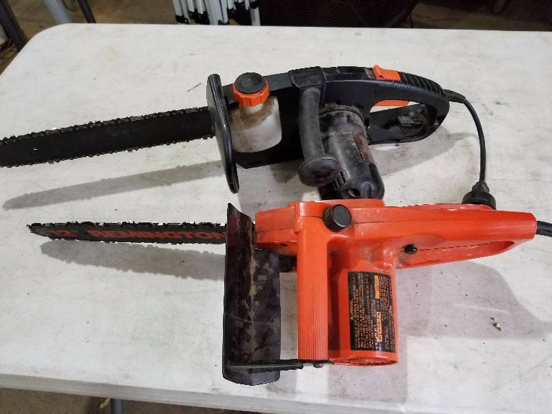 lot 43 image: 2 Remington Electric chainsaws
