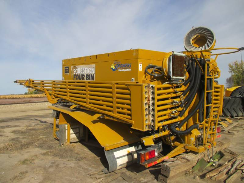 lot 3 image: AG Chem 4 Bin Truck Mounted Fertilizer Spreader