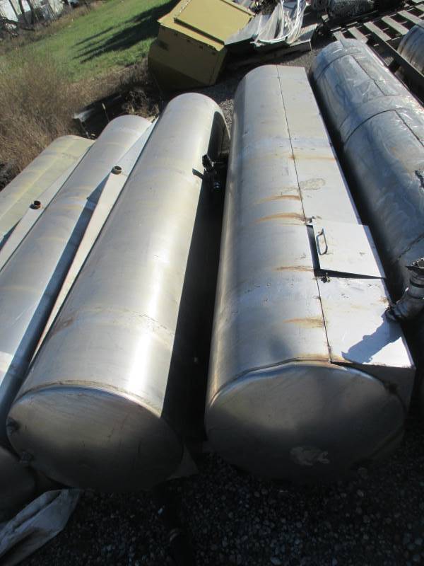 lot 73 image: (2) Stainless Steel Chemical Tanks