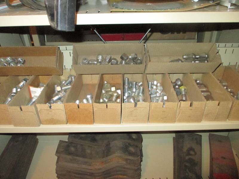 lot 110 image: Large Lot of Implement Wheel StudBolts & Lugnuts