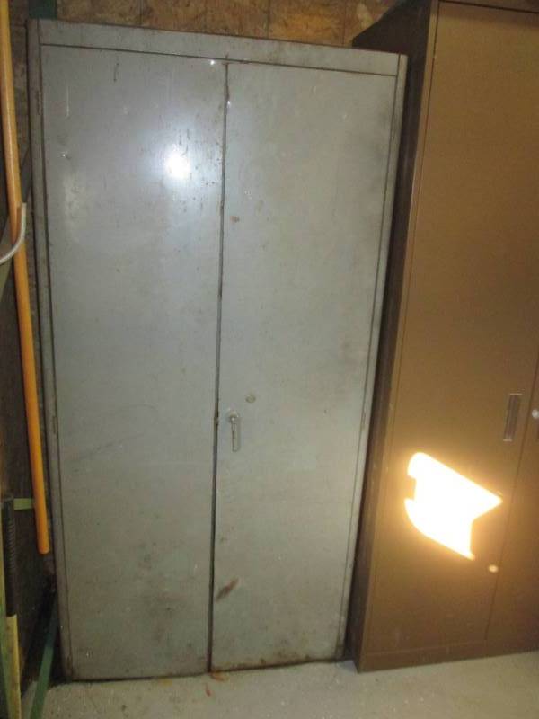 lot 116 image: Steel Storage Cabinet