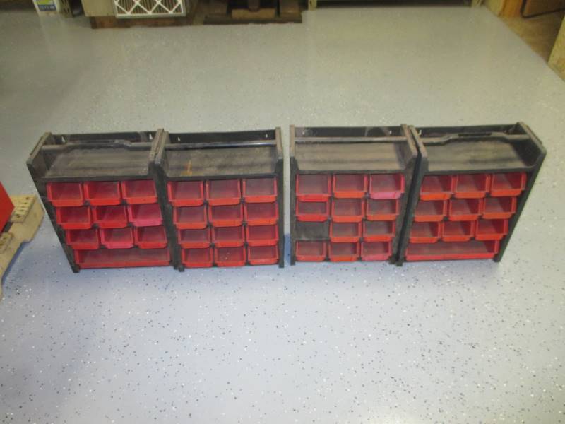 lot 119 image: (4) Parts Organizers