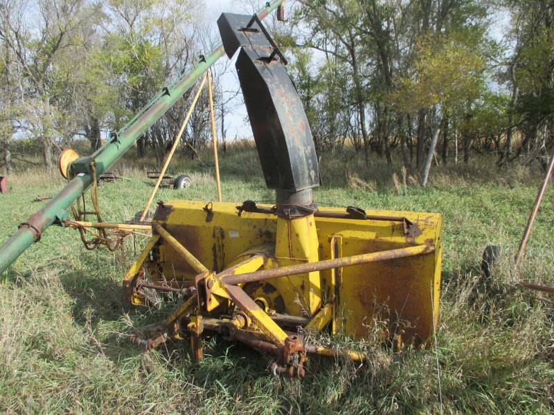 8' Lorenz Mfg Snowblower Fall Ag Equipment Auction No Reserves KBID