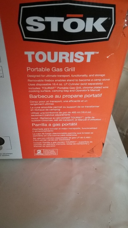 Stop Portable Gas Grill