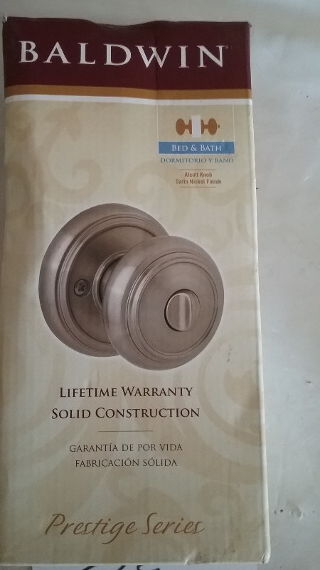 Baldwin Door Knob,