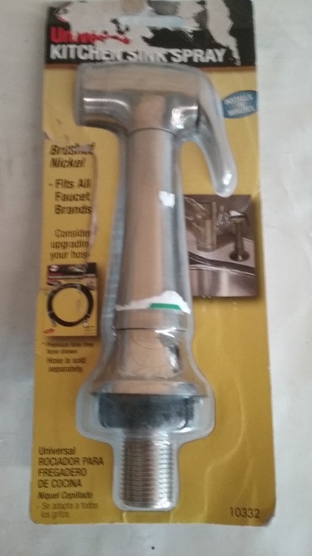 Kitchen Spray Handle with New Hose