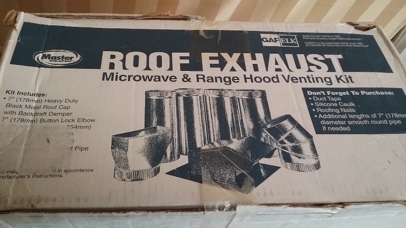 Roof Exhaust Venting Kit