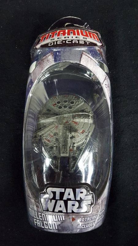 lot 48 image: Star Wars Titanium Die Cast