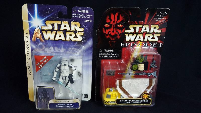 lot 50 image: Star Wars Figures