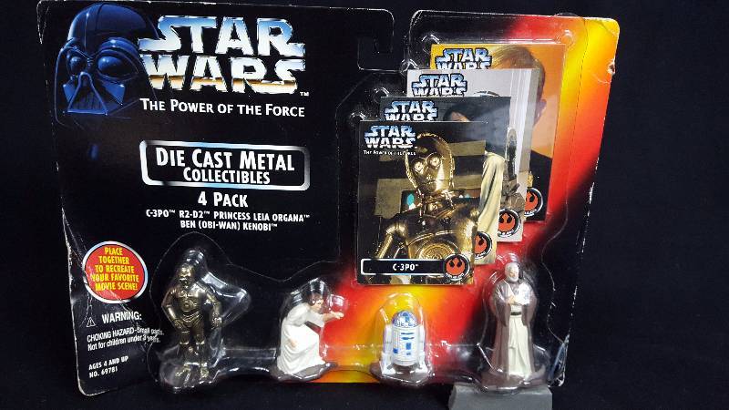 lot 51 image: Star Wars Die Cast Figures