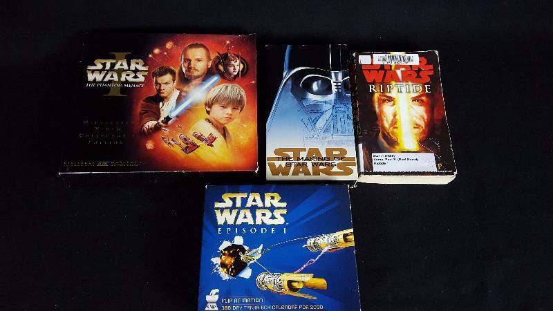 lot 56 image: Star Wars VHS Tapes