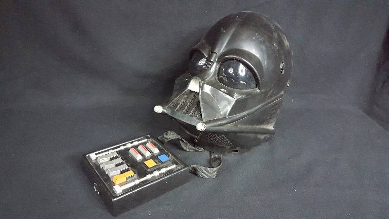 lot 57 image: Star Wars Darth Vader Helmet