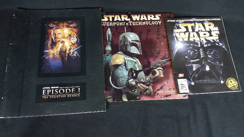 lot 65 image: Star Wars Book & Calendar