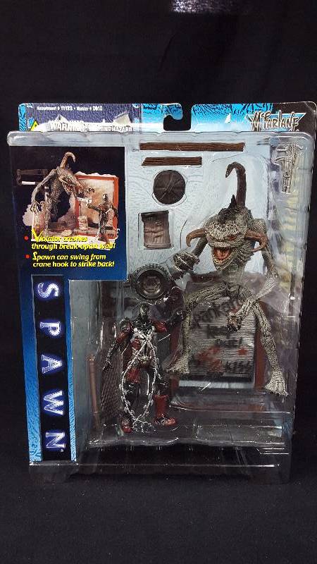 lot 119 image: Spawn Action Figure Play Sets