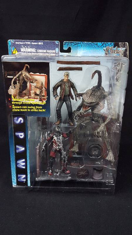 lot 121 image: Spawn Action Figure Play Sets