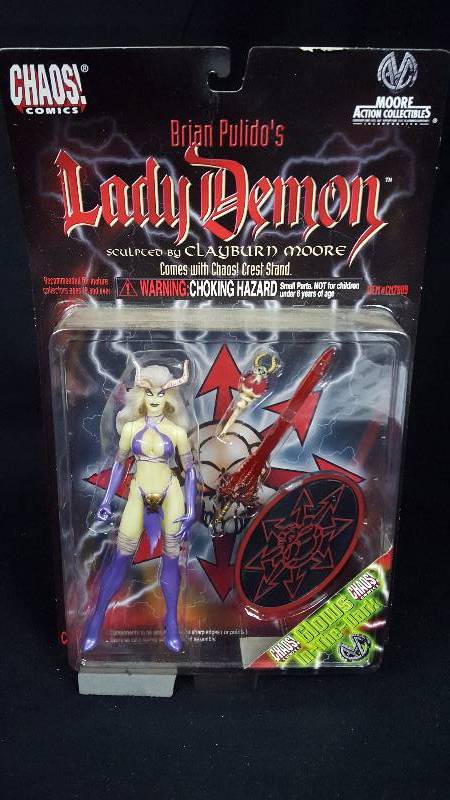 lot 153 image: Chaos Comics Action Figure Limited Edition With Certificate